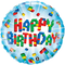 18" ROUND FOIL BDAY EXPLODING BLOCKS